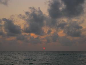 Beach Sunset in Florida, USA